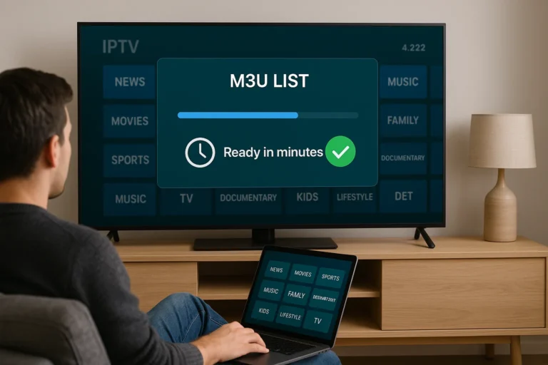 IPTV M3U Liste nutzen – In Minuten sind Sie startklar