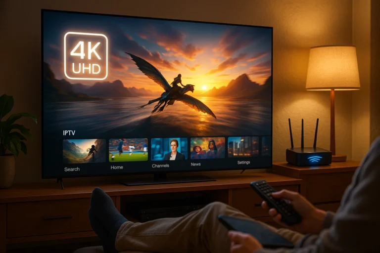 IPTV in 4K – Ultra-HD Streaming bequem bei Ihnen zuhause
