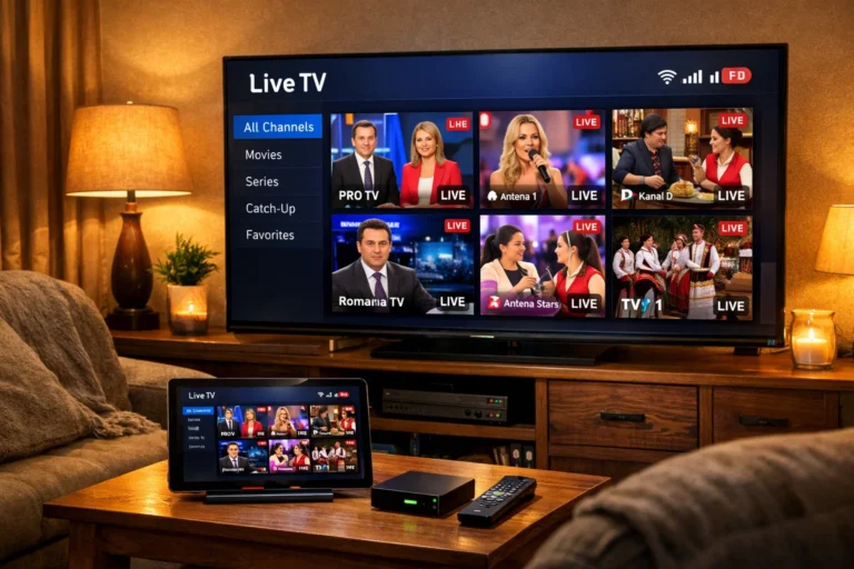 Romania TV Live IPTV – Alle rumänischen Sender sehen HD