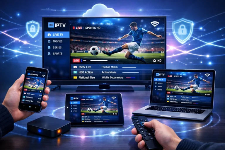 Smart IPTV Provider für stabiles Streaming auf allen Geräten