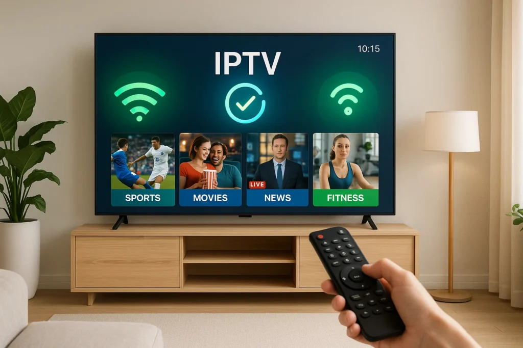Smart IPTV hängt